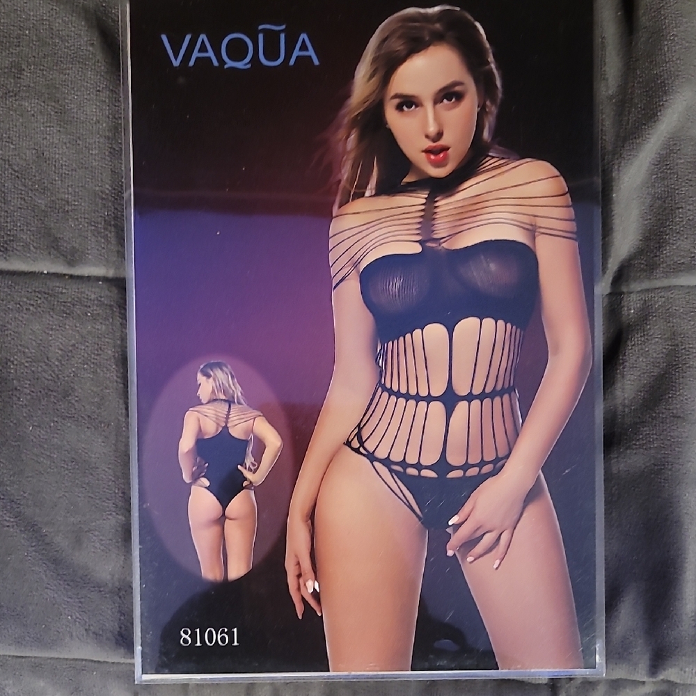 Black Strappy Bodysuit Lingerie